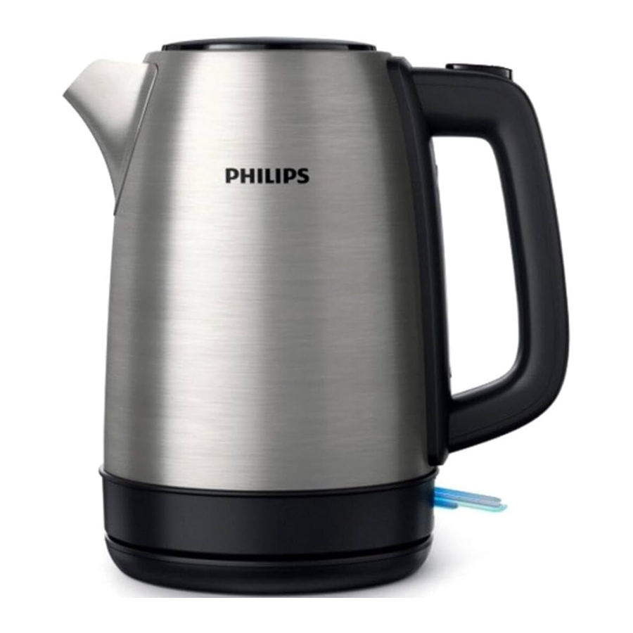 Philips HD9350, HD9351, HD9352 - Kettles Manual