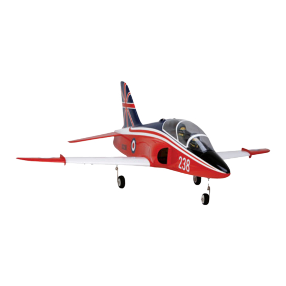 E-FLITE BAe Hawk 15 DF Manuals