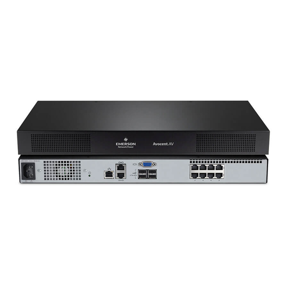Vertiv Avocent AutoView 2108 User Manual