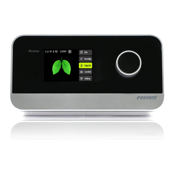 Resvent iBreeze Series User Manual