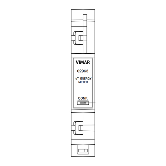 Vimar 02963 Quick Start Manual
