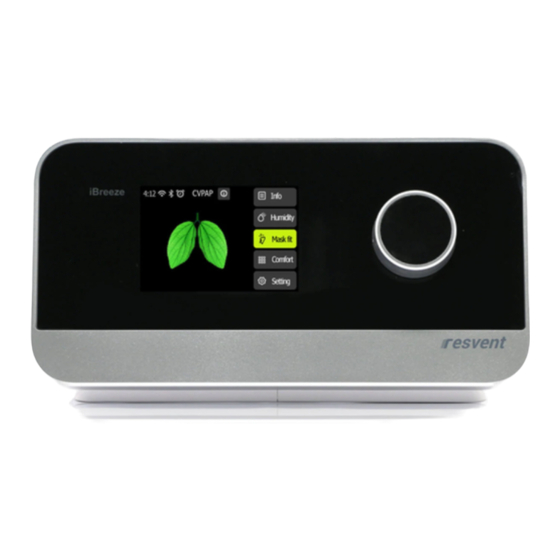 Resvent iBreeze Series Service Manual