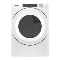 Whirlpool WED560LHW Quick Start Manual