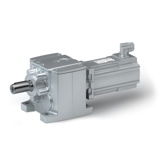 Lenze MCS09 Mounting And Switch-On Instructions