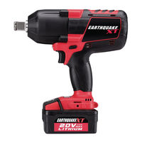 EARTHQUAKE XT EQ34XT-20V Owner's Manual & Safety Instructions