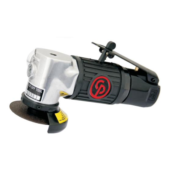 Chicago Pneumatic CP7500D Instruction Manual