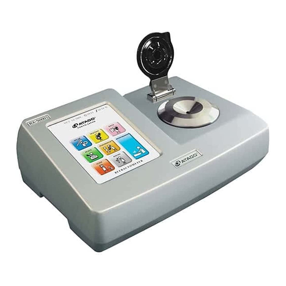 ATAGO RX-5000i Manual