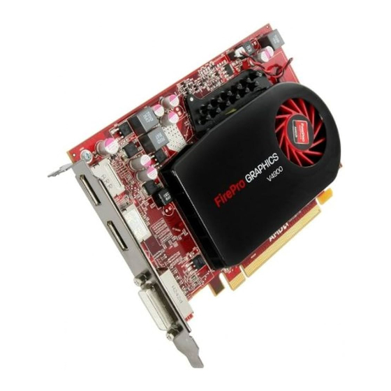 AMD FirePro V4900 User Manual