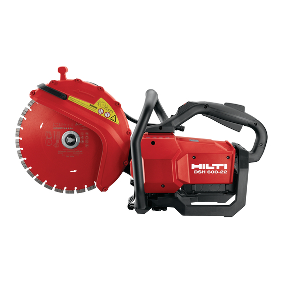 Hilti NURON DSH 600-22 Manual