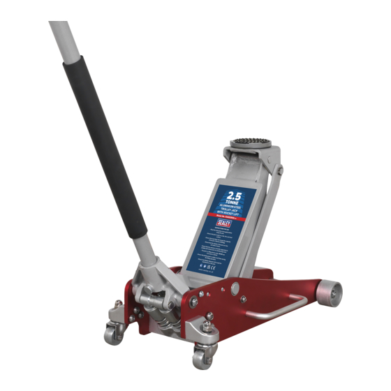 Sealey RJAS2500.V4 Manual