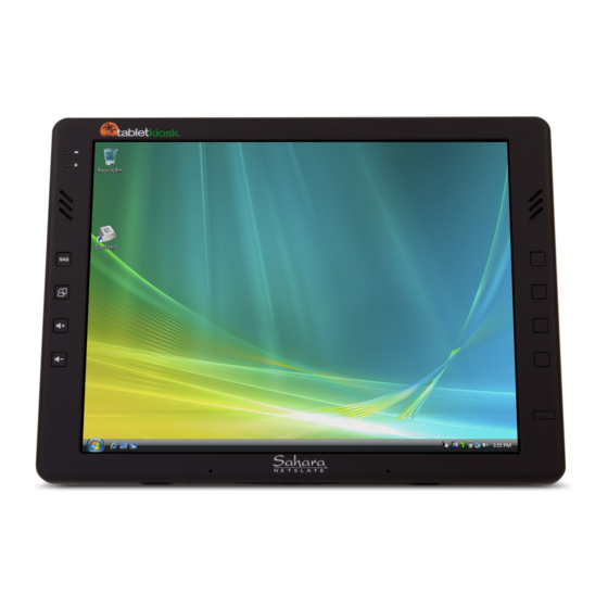 TabletKiosk Sahara NetSlate a230T User Manual
