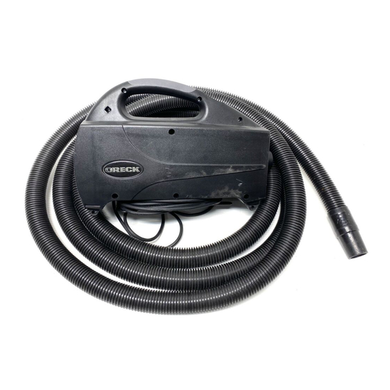 Oreck BB1000DC Service Parts List