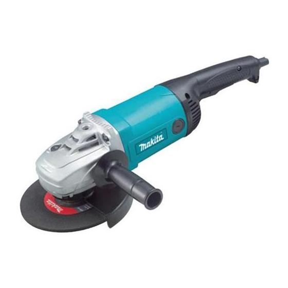Makita MGA900 Instruction Manual