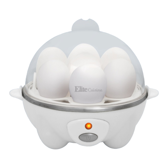 Maxi-matic Elite Cuisine EGC-007 Instruction Manual