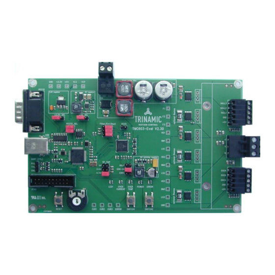 Trinamic TMC603-EVAL Manual