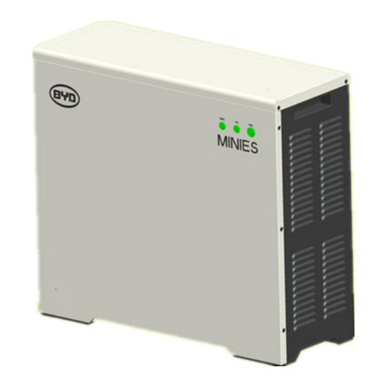 BYD MINI ES User Manual