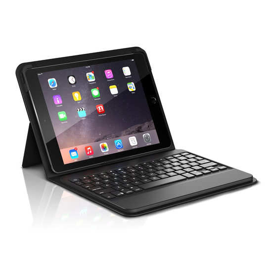 Zagg Folio Instructions Manual