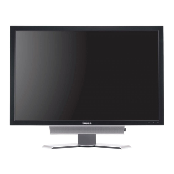 DELL 3007WFP MANUAL Pdf Download ManualsLib