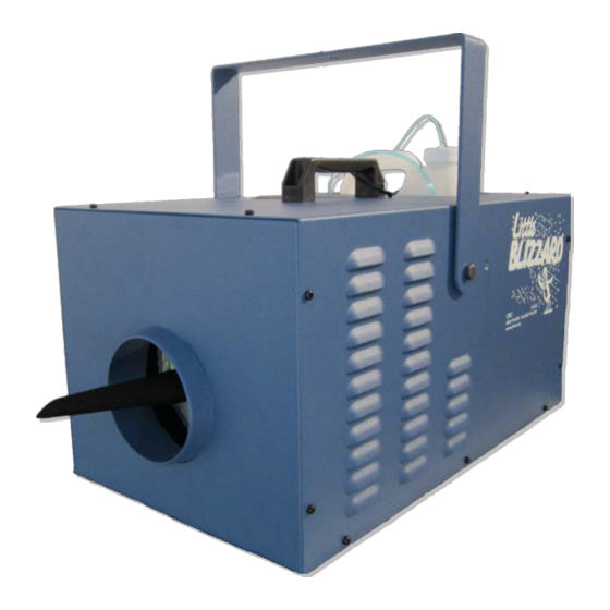 CITC LITTLE BLIZZARD XT 100255 Operating Instructions Manual