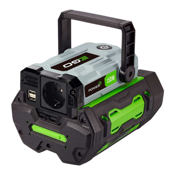 EGO POWER NEXUS ESCAPE PAD1501E Operator's Manual