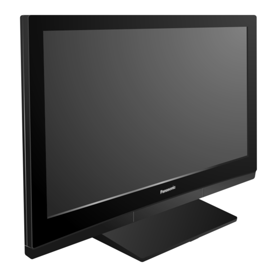 PANASONIC VIERA TH-42PZ80 OPERATING INSTRUCTIONS MANUAL Pdf Download |  ManualsLib