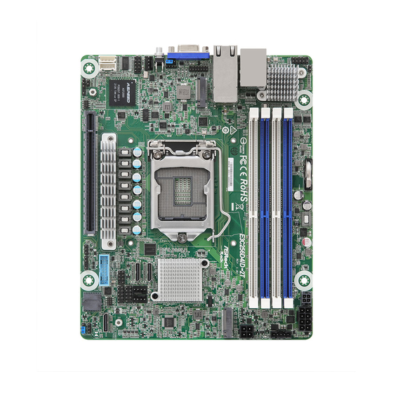 ASROCK Rack E3C256D4ID-2T User Manual