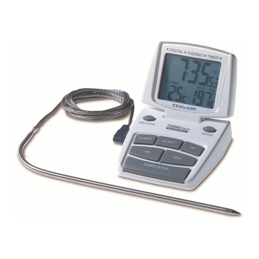 TFA 650.710 - Digital Meat Thermometer Manual