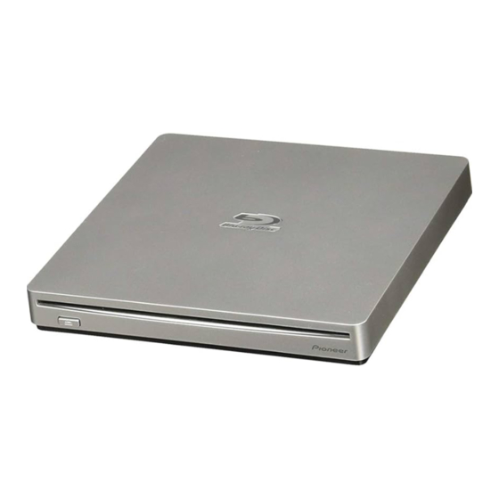 Pioneer BDR-XS07CS Manuals