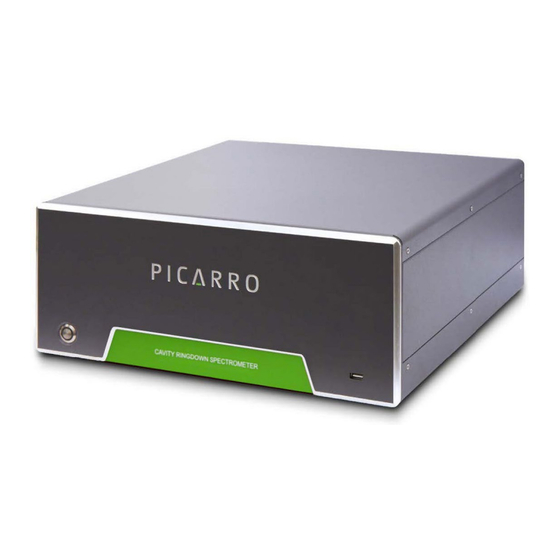 PICARRO G2000 Series Maintenance Manual