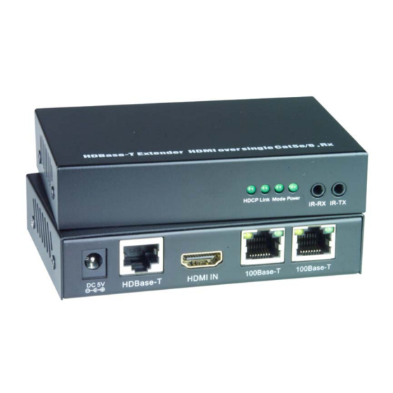 NTI XTENDEX ST-C6HD-HDBT-LC Manuals