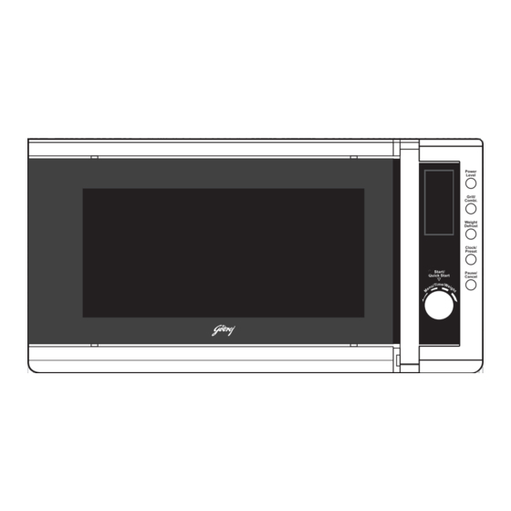 Godrej Appliances GMX 20CA2 FIZ Manual
