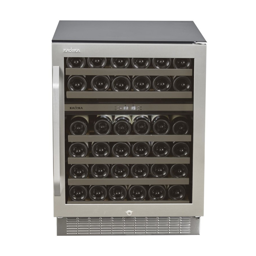 User Manuals: Kadeka KA45WR Wine Chiller