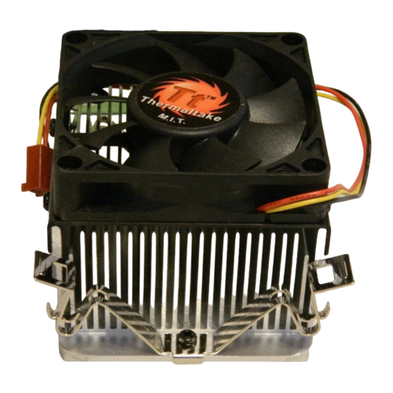Thermaltake CPU Cooler Socket 478 Installation