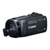 Canon VIXIA HF W10 Basic User's Manual