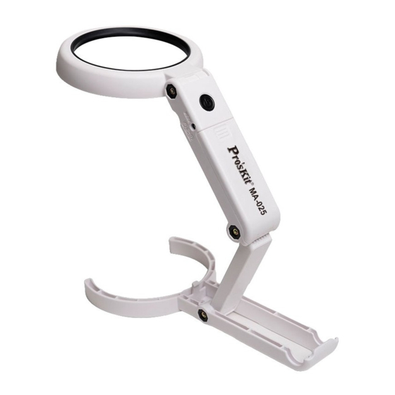 Pro's Kit MA-025 Manual
