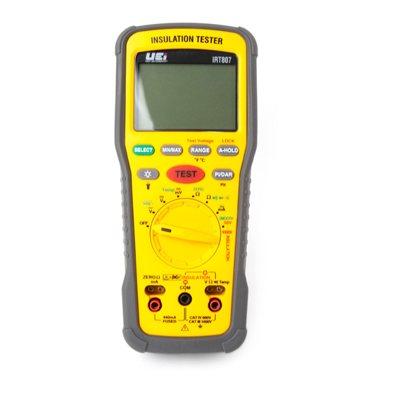 UEi IRT807 Instruction Manual