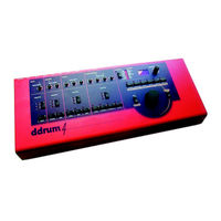 Clavia ddrum4 SE Owner's Manual