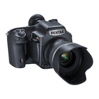 Ricoh Pentax 645Z Operating Manual