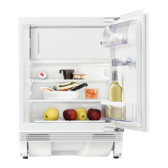 Zanussi ZQA12430DV Built-under Fridge Manuals