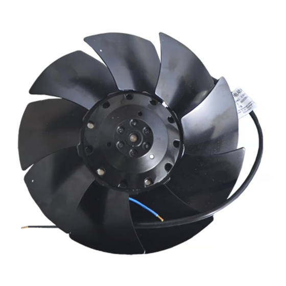 ebm-papst A2E200-AH38-70 Axial Fan Manuals