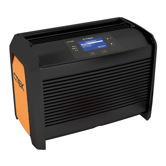 CTEK PRO60 User Manual