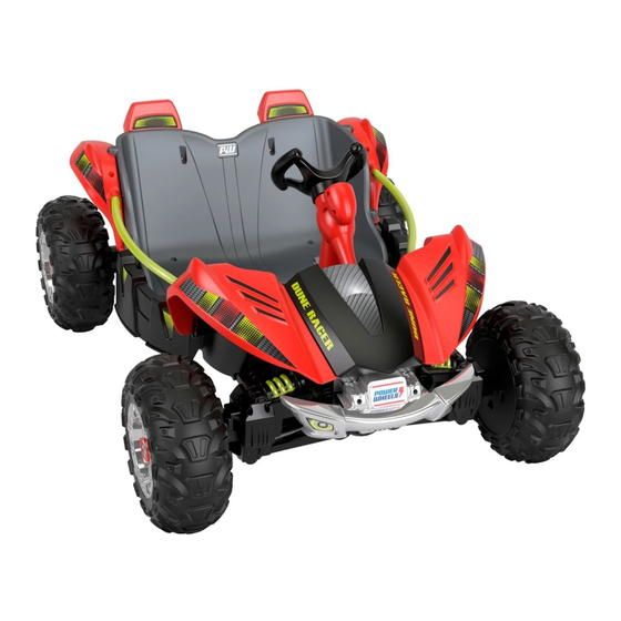Mattel POWER WHEELS FFY09 Owner's Manual