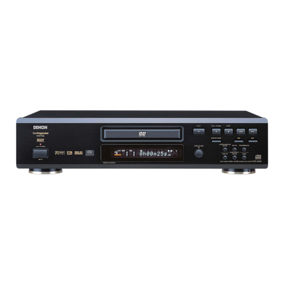 Denon DVD-2200 Manuals