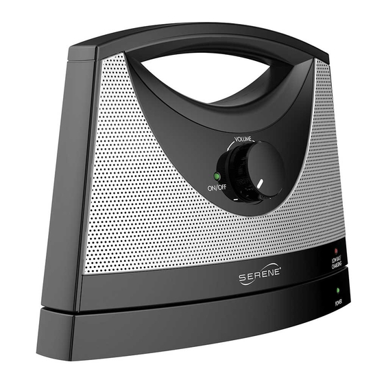 Serene TVSB TV SoundBox Operating Manual