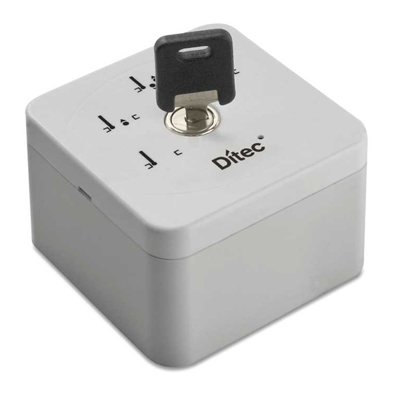 Entrematic Ditec COM400MKB Instructions