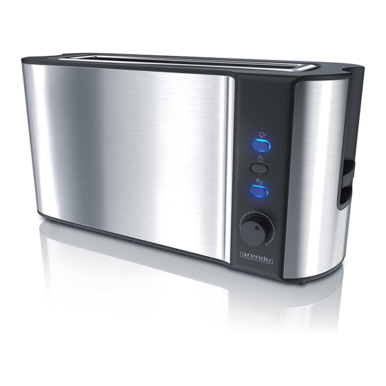 User Manuals: ARENDO 303031 Toaster