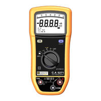 Chauvin Arnoux C.A 5271 User Manual