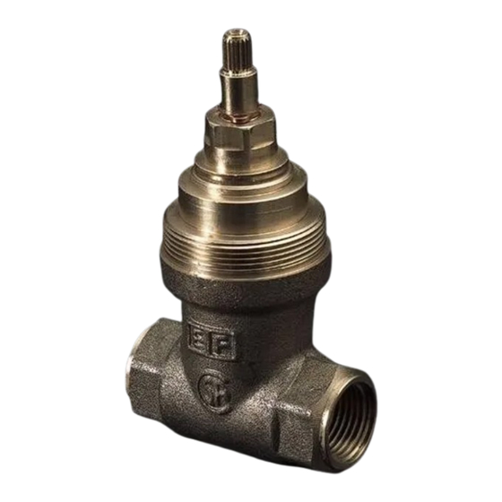 Kohler Mastershower K-406 Control Valve Manuals