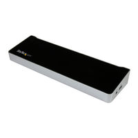 StarTech.com STCUSB3DOCKH2DP Manual