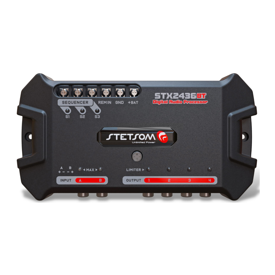 Stetsom STX2436 BT Manual